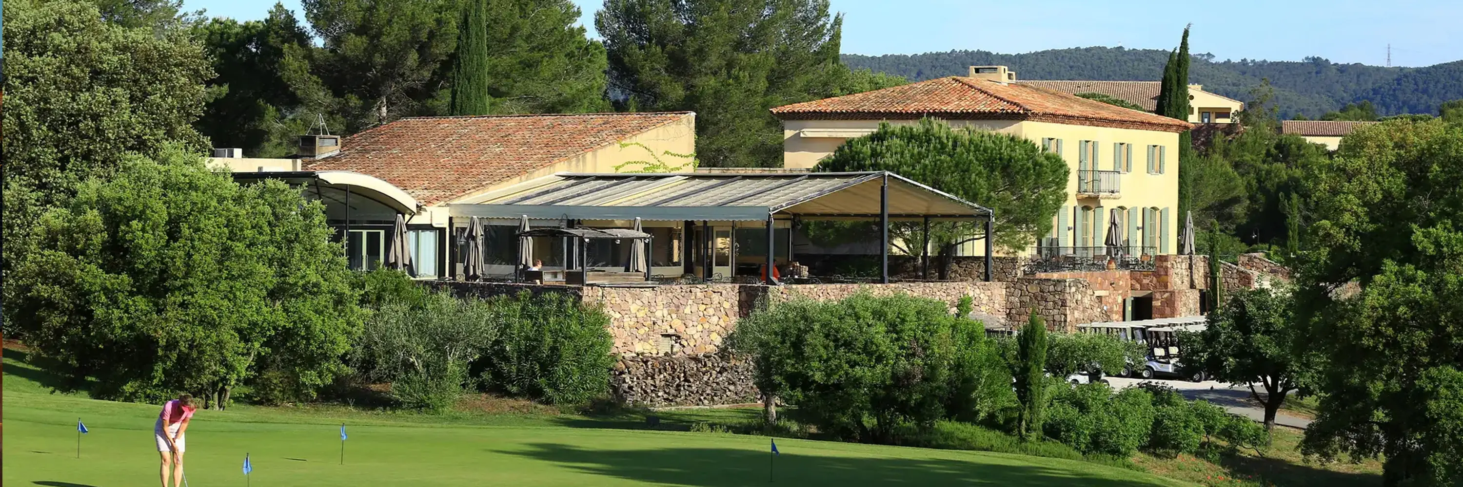 Provence verte (83) - Séjour golf 5 Jrs / 4 nuits 3 golfs en Provence verte avec un stage MRP GOLF.