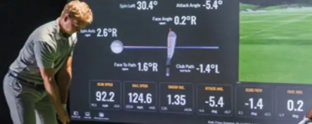 Coaching indoor : Analyse swing & biomécanique. Comprendre vos erreurs... TrackMan, SamPutlab.