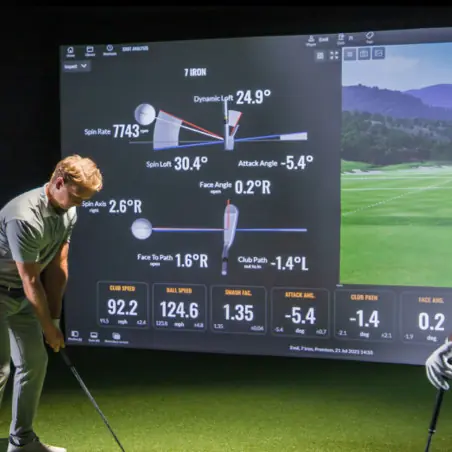 Atelier golf espace privatif - Provence (83) - Fitting golf Complet TrackMan® 4 - Session de 3hrs avec un professionnel de renom.