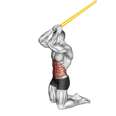 Crunch avec élastique : renforcer les abdominaux pour un swing stable Crunch avec élastique : renforcer les abdominaux pour un swing stable