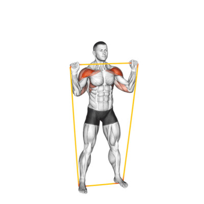 Développé épaules avec élastique : renforcer les épaules pour le golf Développé épaules avec élastique : renforcer les épaules pour le golf